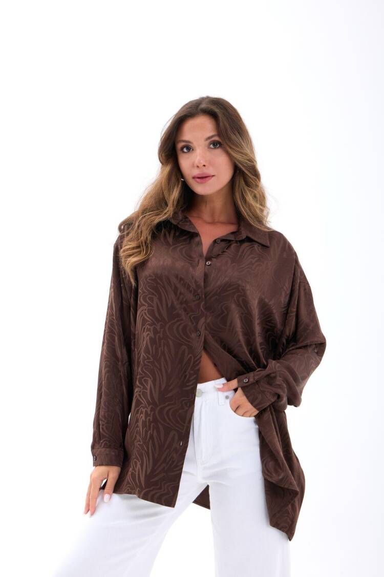 Oversized Fit Casual Shirt