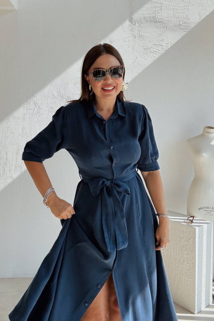 C01y52101036 Shirt Dress - Brand: Cream Rouge - Women's Clothing Wholesale - Globality Store
