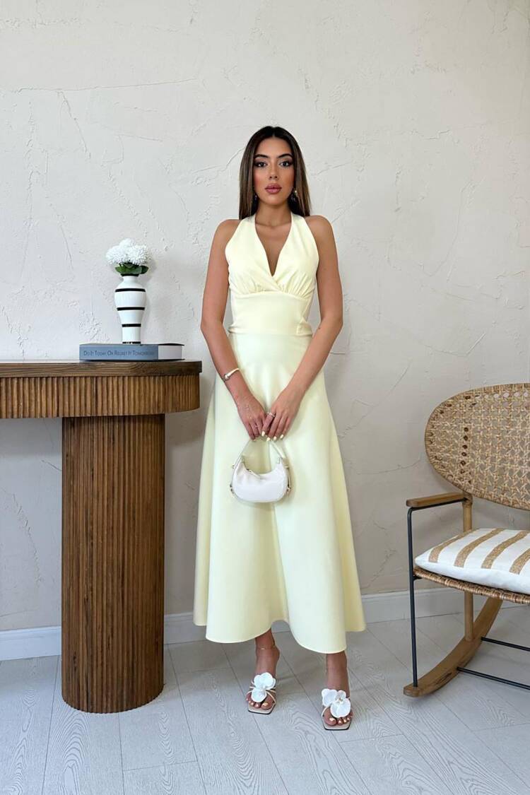 Sexy Elegant Formal Glam A-Line Dress - Brand: Elisa - Women's Clothing Wholesale - Globality Store