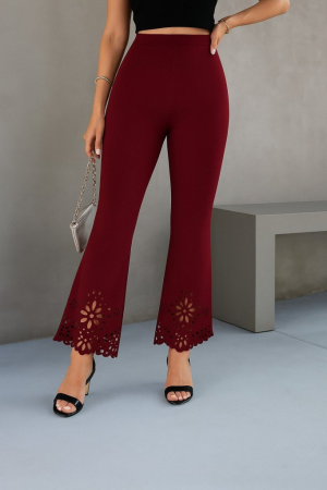 Elegant Cropped Bootcut Pants - Brand: Janes - Women's Clothing Wholesale - Globality Store