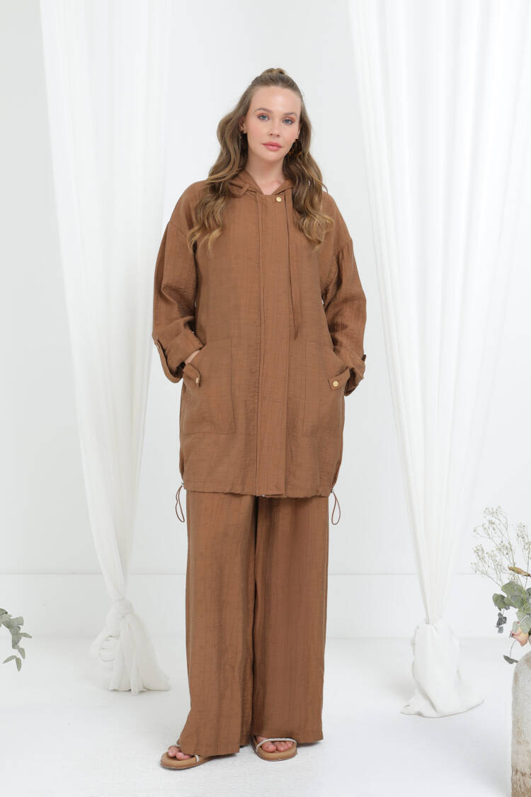 Casual Oversized Fit Palazzo Set - Brand: Puane - Women's Clothing Wholesale - Globality Store
