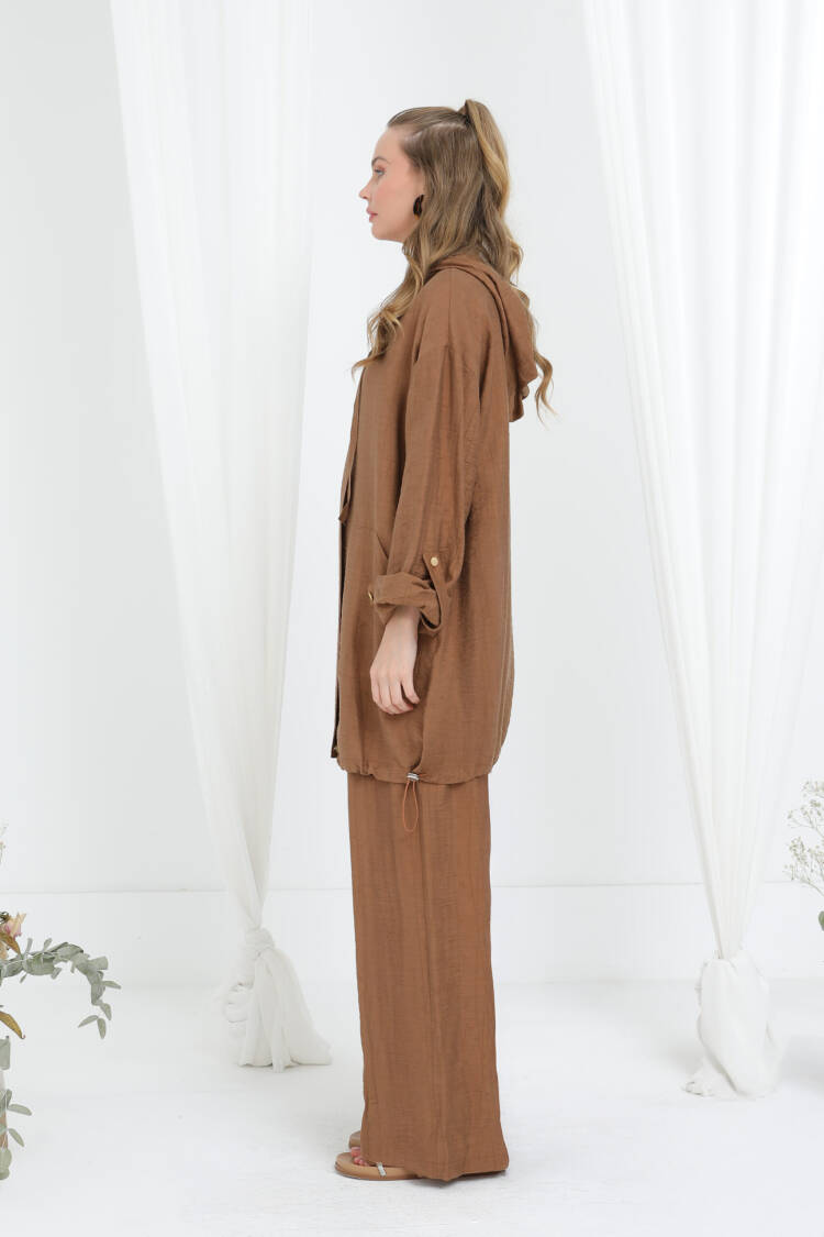 Casual Oversized Fit Palazzo Set
