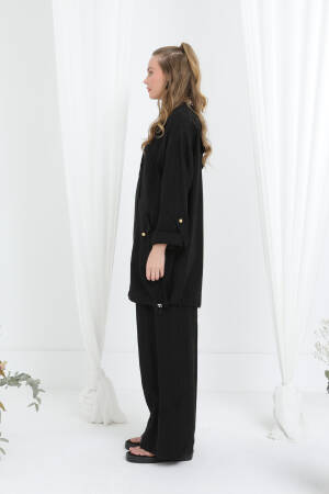 Elegant Oversized Palazzo Set - Brand: Puane - Women's Clothing Wholesale - Globality Store