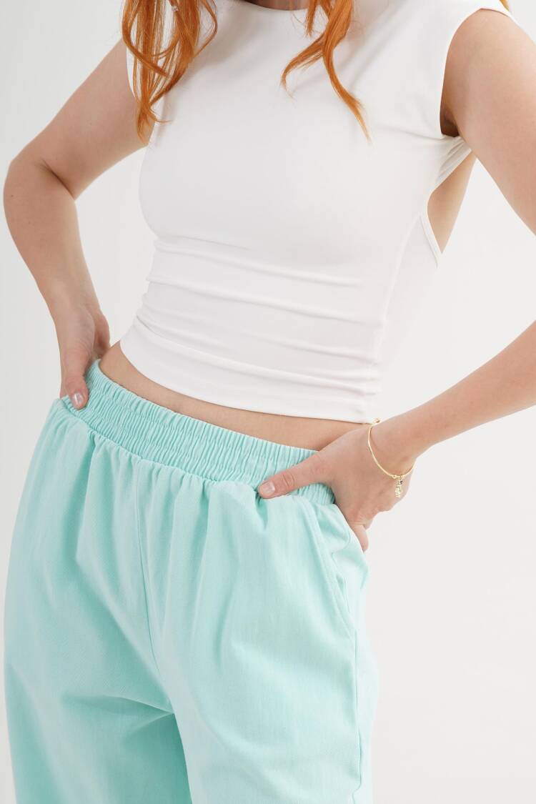 Mix Color Palazzo Pants