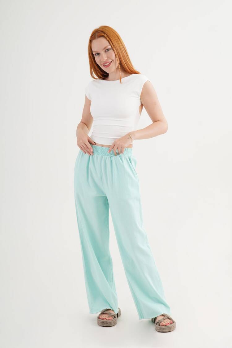 Mix Color Palazzo Pants