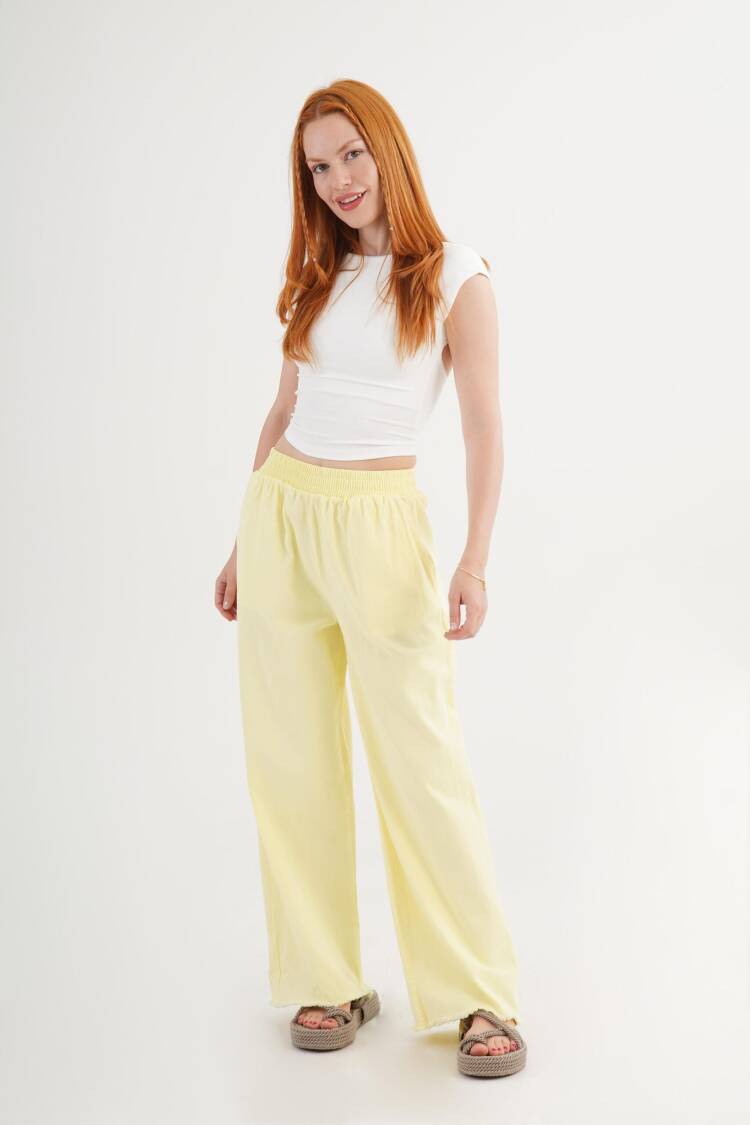Casual Boho Palazzo Pants - Brand: Lustrin - Women's Clothing Wholesale - Globality Store