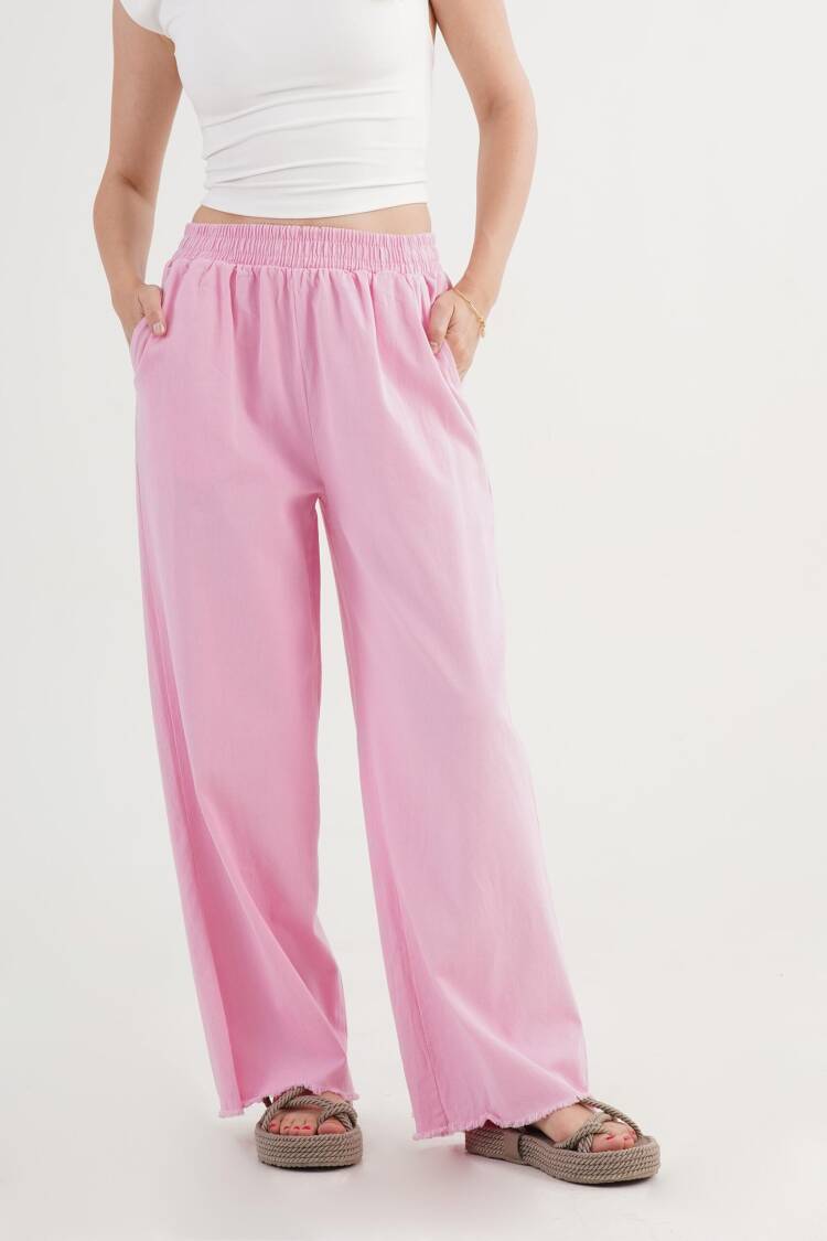 Casual Boho Palazzo Pants - Brand: Lustrin - Women's Clothing Wholesale - Globality Store
