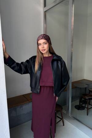 Biker Jacket With Oversized Fit - Brand: My Jest Fashion - Women's Clothing Wholesale - Globality Store