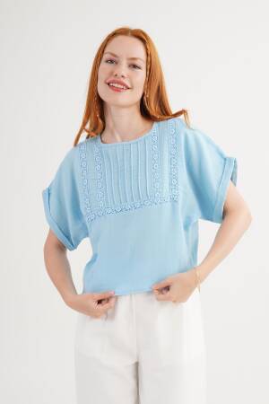 Casual Boho Ethnic Blouse For Work & Party - Brand: Lustrin - Women's Clothing Wholesale - Globality Store
