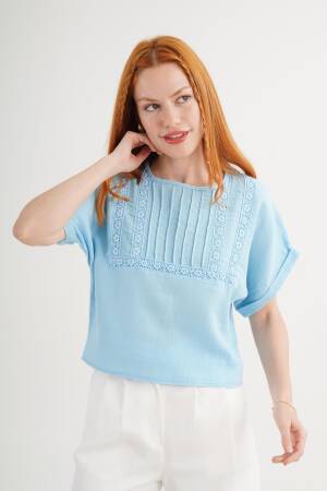 Casual Boho Ethnic Blouse For Work & Party - Brand: Lustrin - Women's Clothing Wholesale - Globality Store