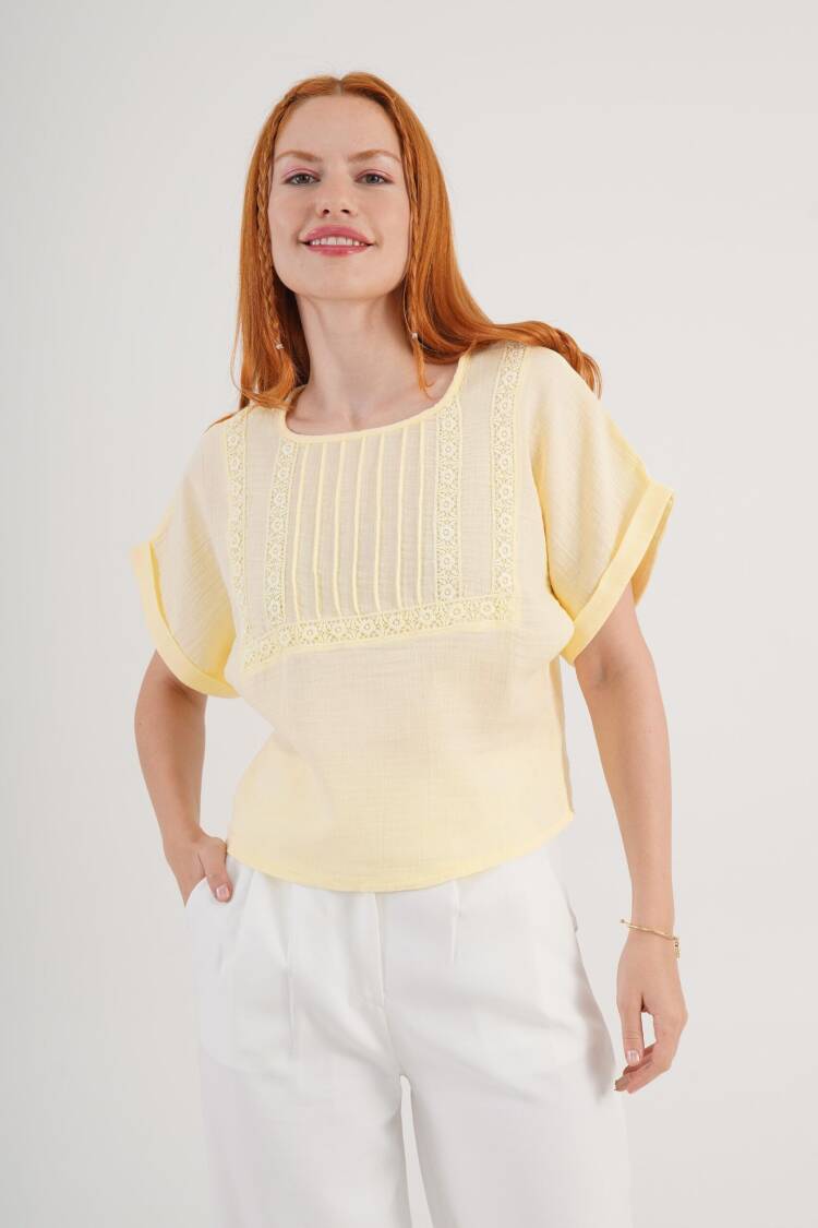 Casual Boho Elegant Blouse - Brand: Lustrin - Women's Clothing Wholesale - Globality Store