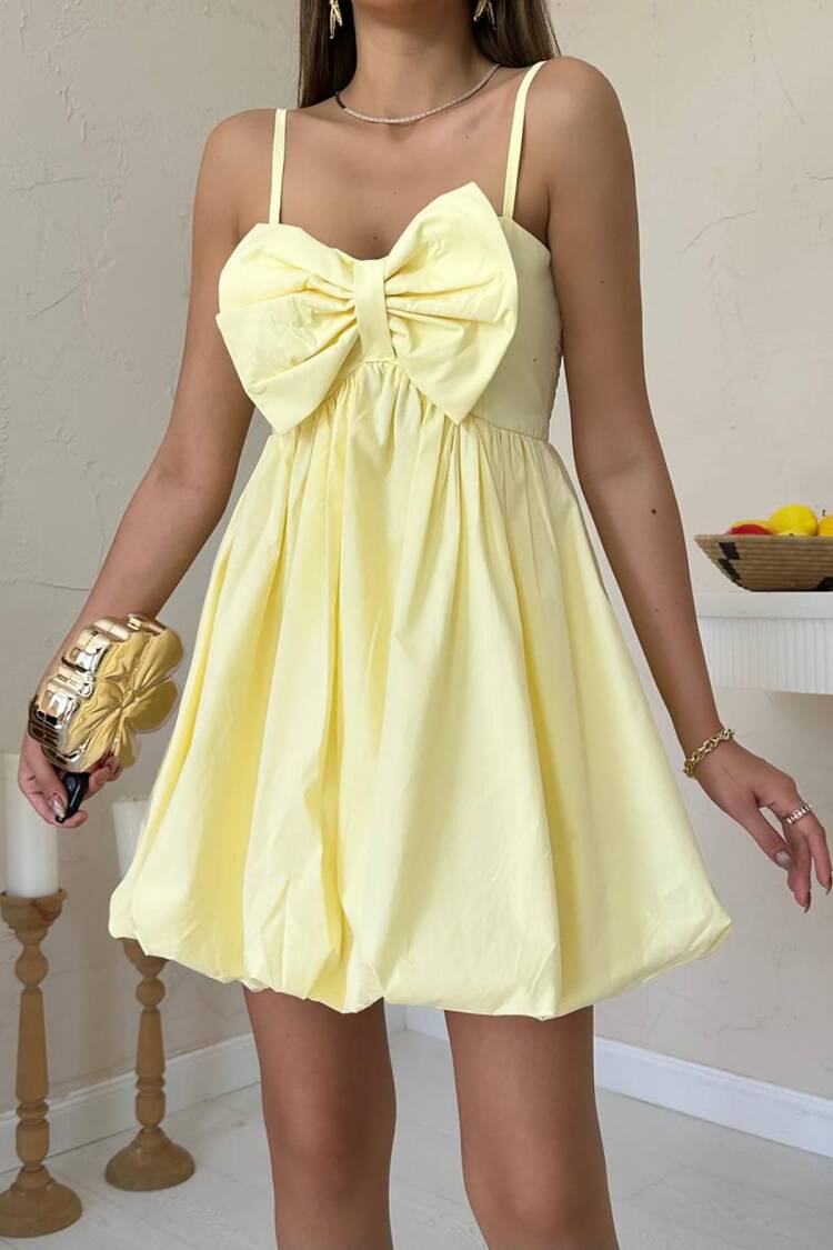Babydoll Dress With Sweetheart Neck