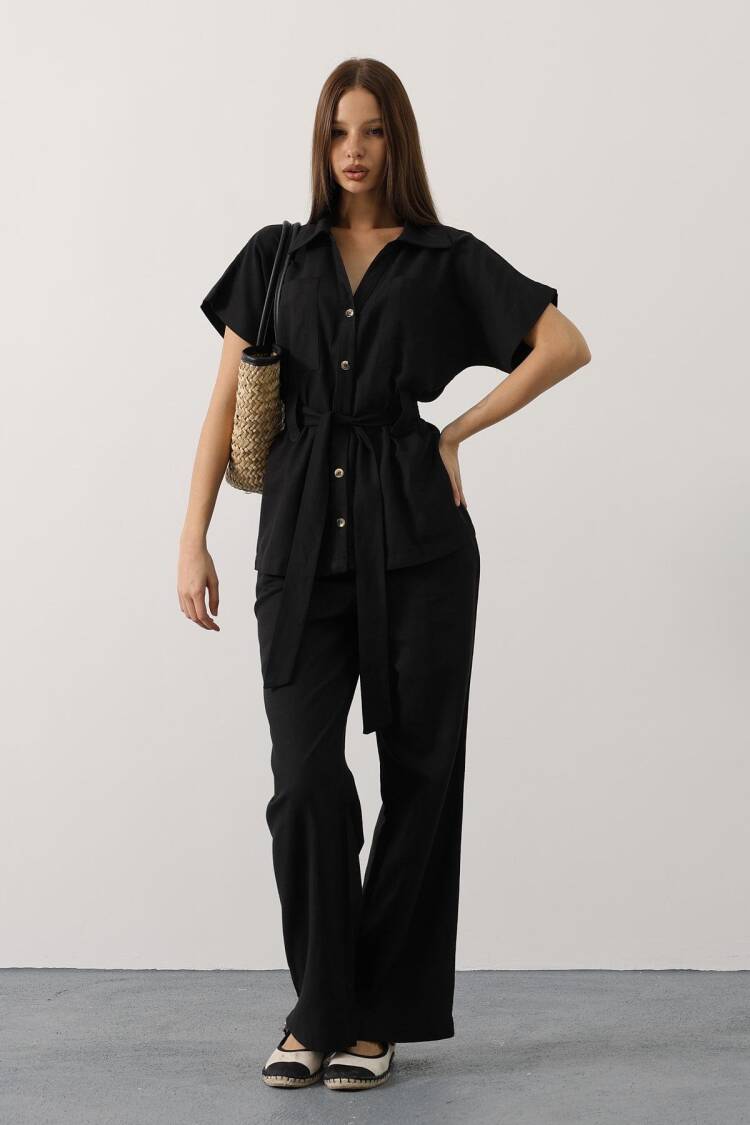 Set With Elegant Palazzo Pants - Brand: Reyon - Women's Clothing Wholesale - Globality Store