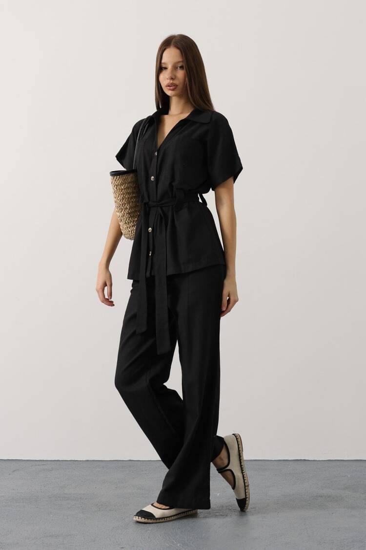 Set With Elegant Palazzo Pants