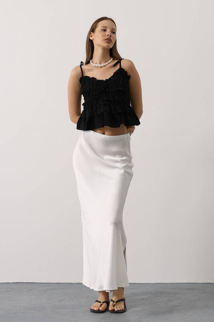 Sexy Slim Fit Crop Blouse