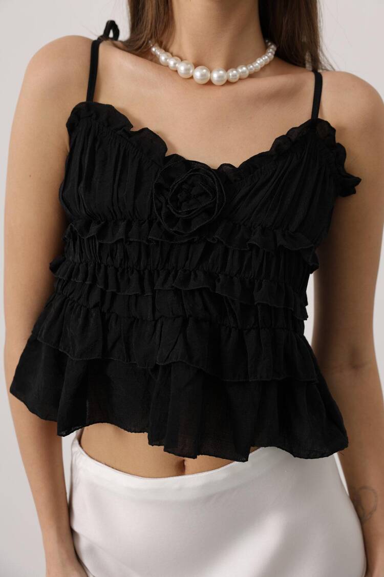Sexy Slim Fit Crop Blouse