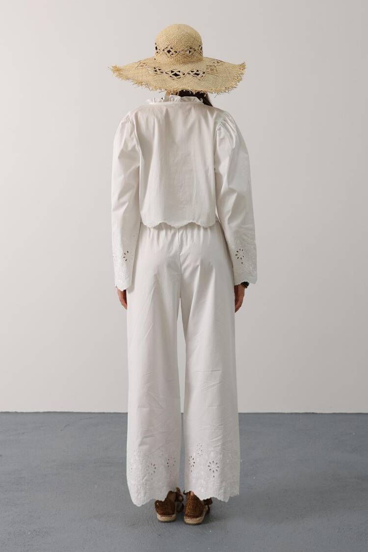 Boho Palazzo Pants Set