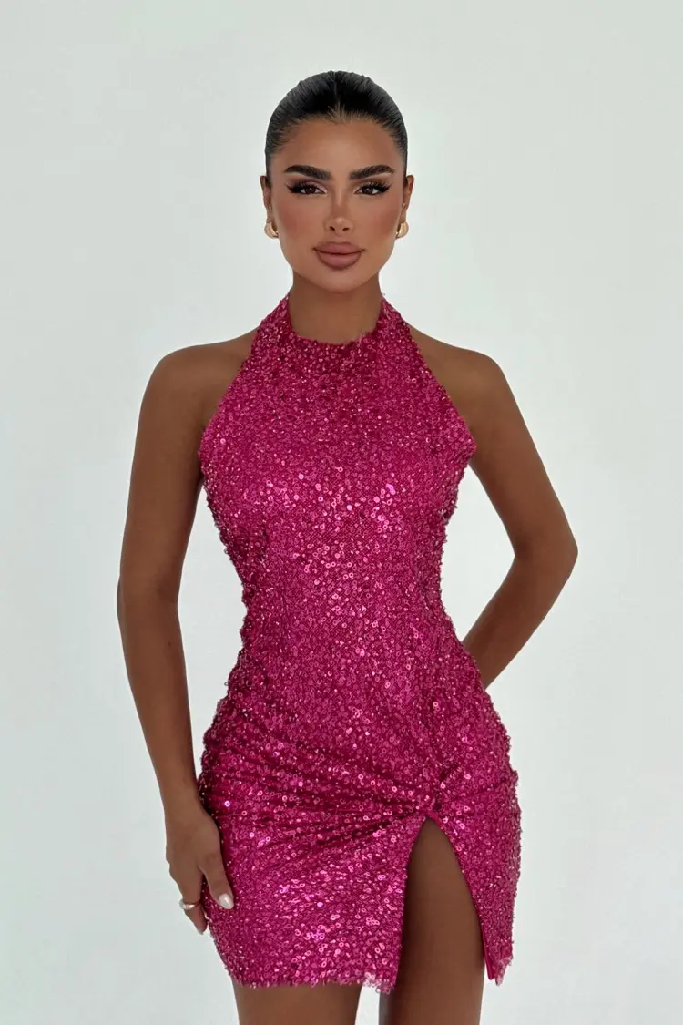 Sexy Glam Elegant Bodycon Dress - Brand: EYYO ATELIER - Women's Clothing Wholesale - Globality Store