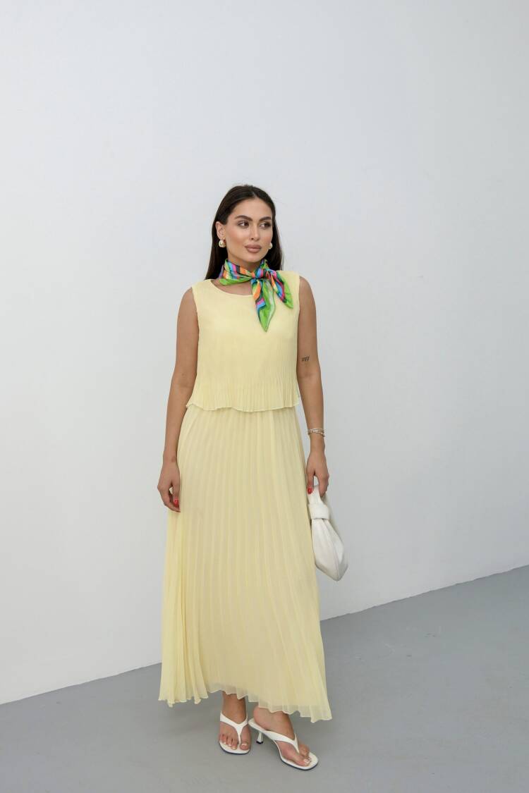 Fit And Flare Maxi Dress - Brand: STEPS - Women's Clothing Wholesale - Globality Store