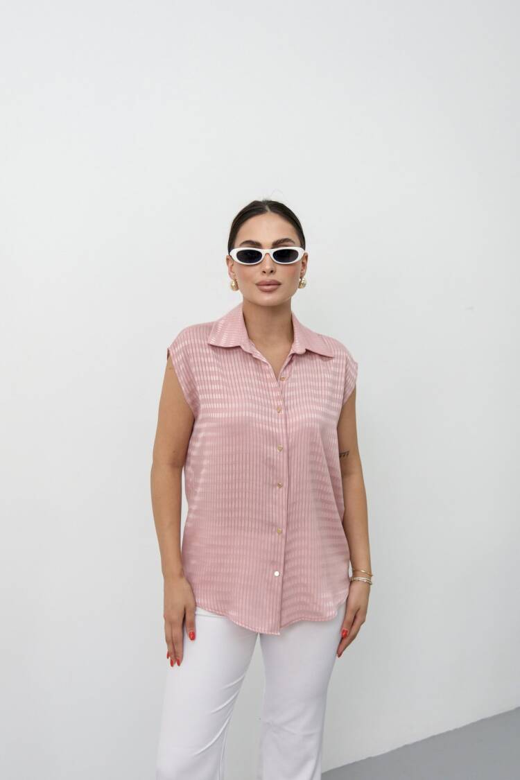 Striped Casual Elegant Shirt - Brand: STEPS - Women's Clothing Wholesale - Globality Store