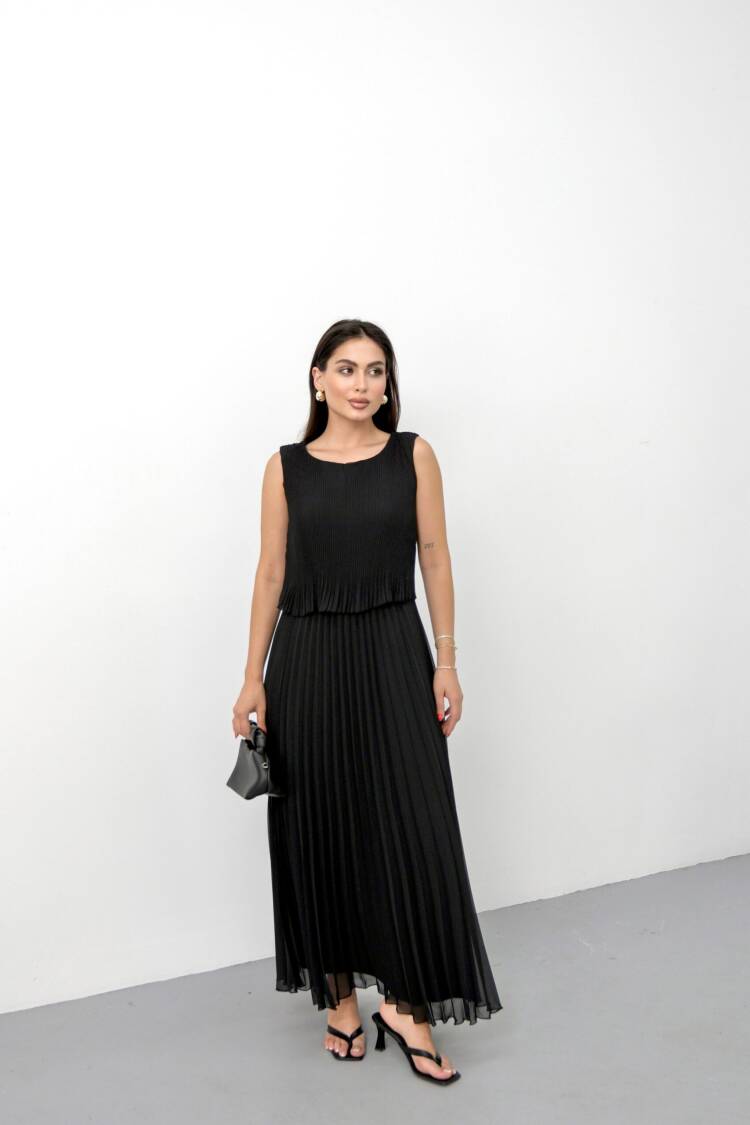 ElegantFit And Flare Maxi Dress - Brand: STEPS - Women's Clothing Wholesale - Globality Store