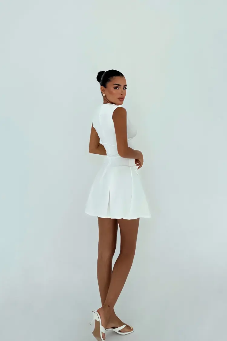 Sexy Fit And Flare Mini Dress