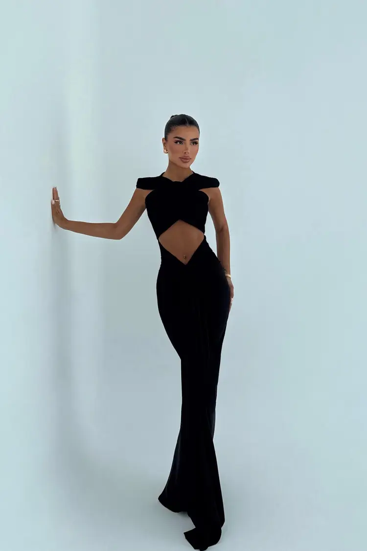 Sexy Elegant Glam Formal Bodycon Dress - Brand: EYYO ATELIER - Women's Clothing Wholesale - Globality Store