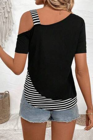 Black Casual Sexy Streetwear Blouse - Brand: Janes - Women's Clothing Wholesale - Globality Store