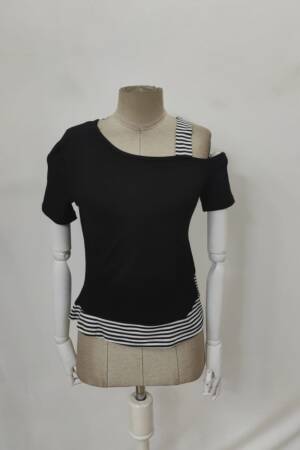 Black Casual Sexy Streetwear Blouse - Brand: Janes - Women's Clothing Wholesale - Globality Store