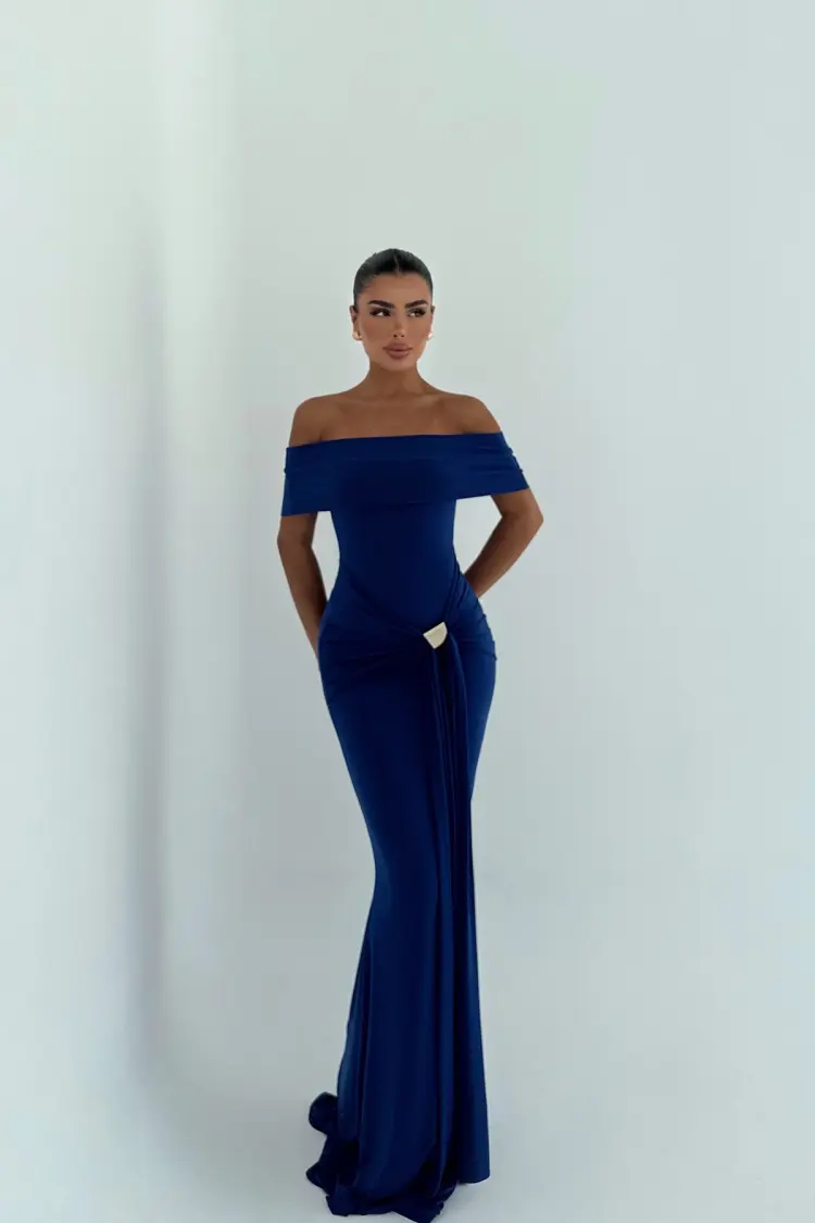 NavyAllayia Long Dress