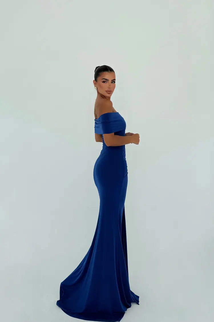 NavyAllayia Long Dress