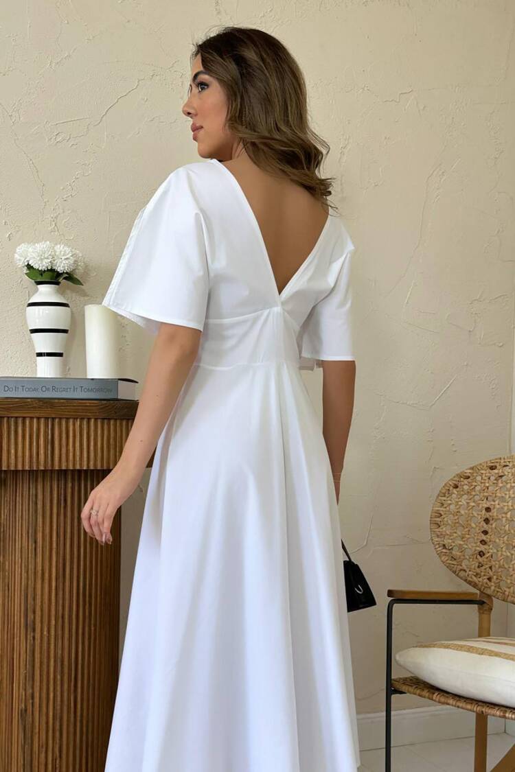 ElegantFit And Flare Midi Dress