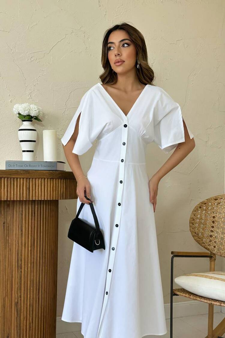 ElegantFit And Flare Midi Dress