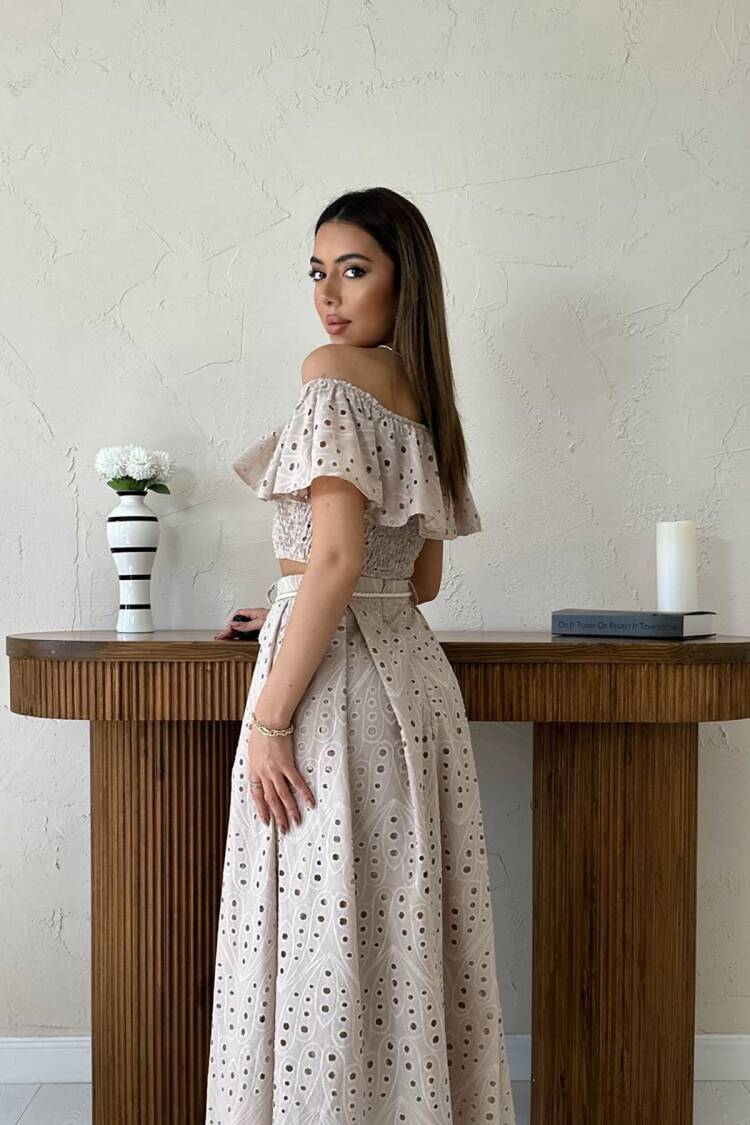 Beige Elegant Boho Set