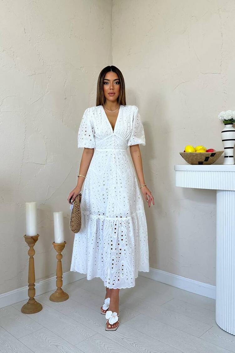 Elegant Fit And Flare Dress