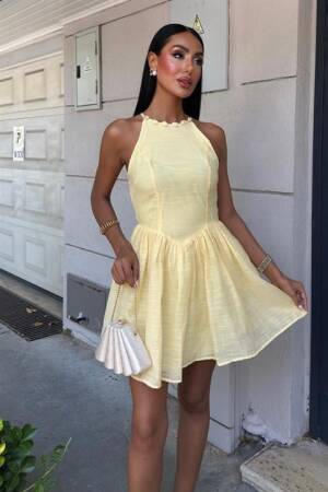 Sleeveless Fit And Flare Mini Dress - Brand: Sobe Istanbul - Women's Clothing Wholesale - Globality Store