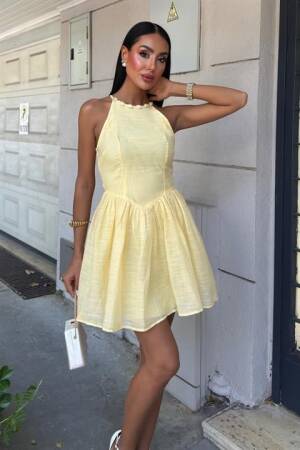 Sleeveless Fit And Flare Mini Dress - Brand: Sobe Istanbul - Women's Clothing Wholesale - Globality Store