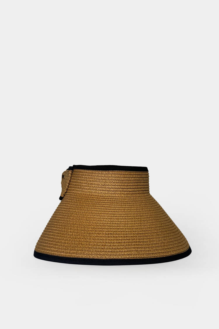 Brown Casual Hat For Beach & Party