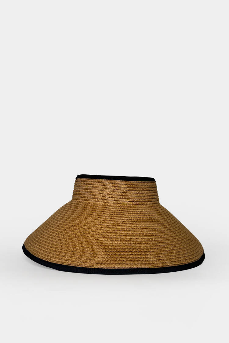 Brown Casual Hat For Beach & Party - Brand: Black Fashion - Women's Clothing Wholesale - Globality Store