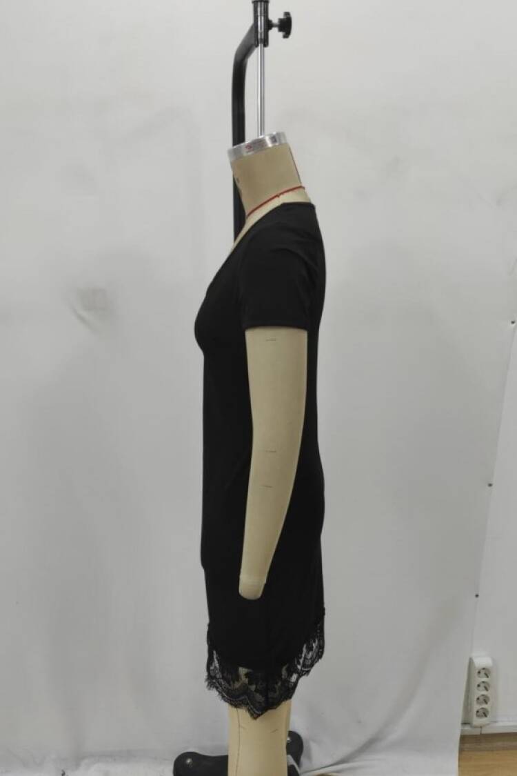 Black Sexy Elegant Mini Bodycon Dress