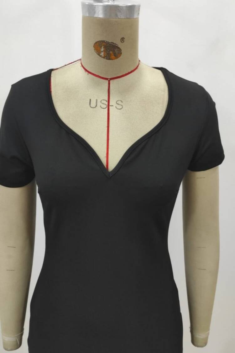 Black Sexy Elegant Mini Bodycon Dress