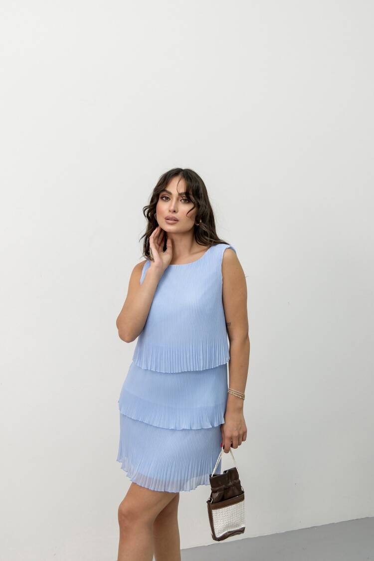 Shift Dress With Cap Sleeves - Mini Casual Elegant Formal - Brand: STEPS - Women's Clothing Wholesale - Globality Store