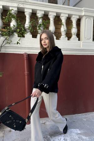 Oversized Fit Biker Jacket - Brand: My Jest Fashion - Women's Clothing Wholesale - Globality Store