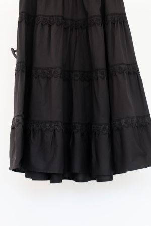 C01Y52101053 Dress Lace Detailed Patchwork - Brand: Cream Rouge - Women's Clothing Wholesale - Globality Store