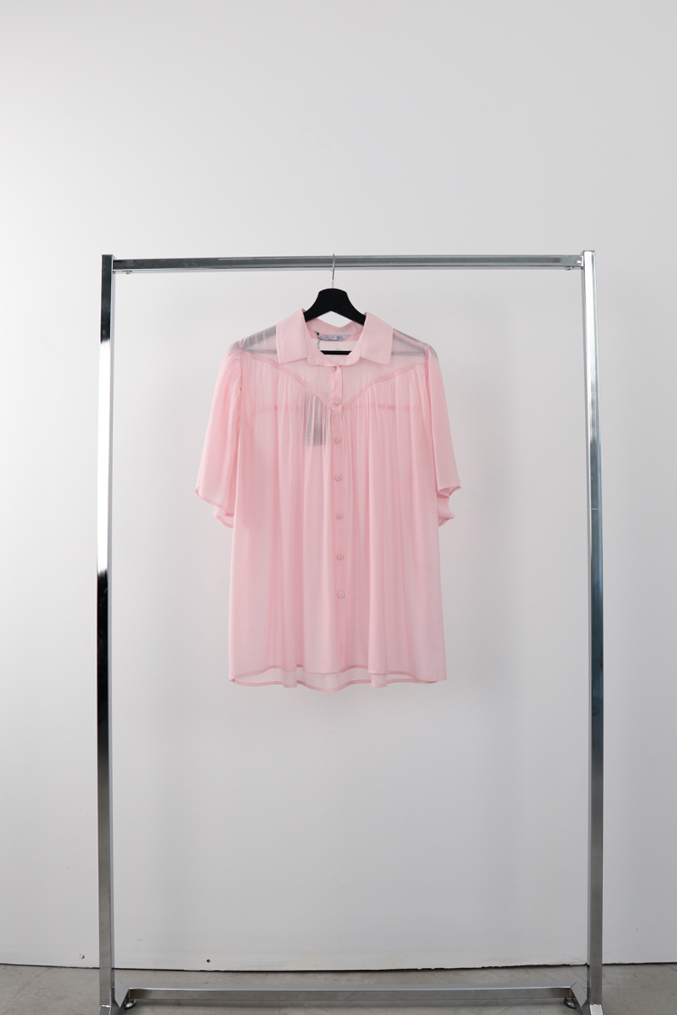 C01y52104020 Shirt Loose Chiffon - Brand: Cream Rouge - Women's Clothing Wholesale - Globality Store