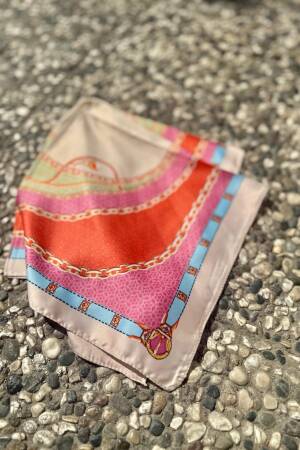 Beige Shawl Elegant Color Block For Summer - Brand: Axesoire - Women's Clothing Wholesale - Globality Store