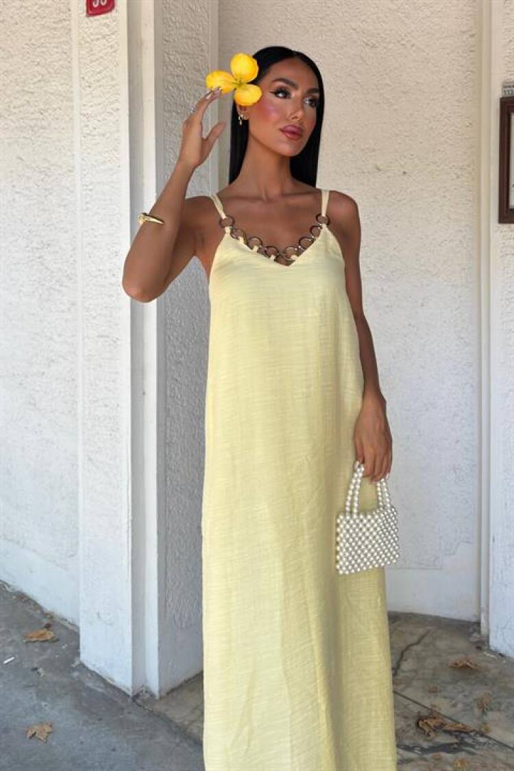 Slip Dress With Cap Sleeves
