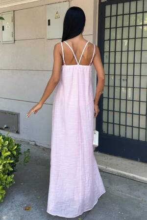 Sleeveless V-Neck Floor Length Slip Dress - Brand: Sobe Istanbul - Women's Clothing Wholesale - Globality Store