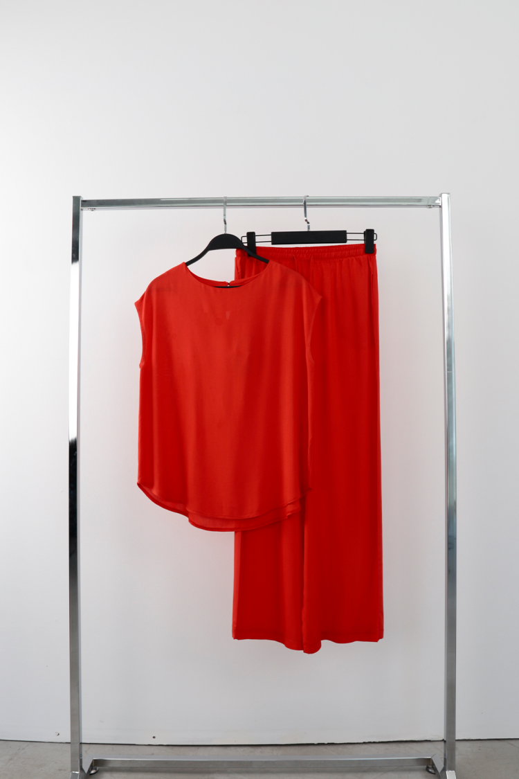 Blouse - Casual Elegant Plain Cap Sleeve Top - Brand: Cream Rouge - Women's Clothing Wholesale - Globality Store