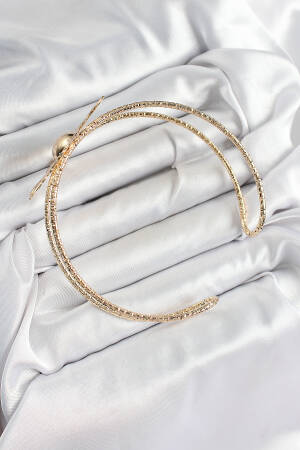 Brass Sun Pattern Gold Color Women's Waist Bracelet - Brand: Ebijuteri - Women's Clothing Wholesale - Globality Store